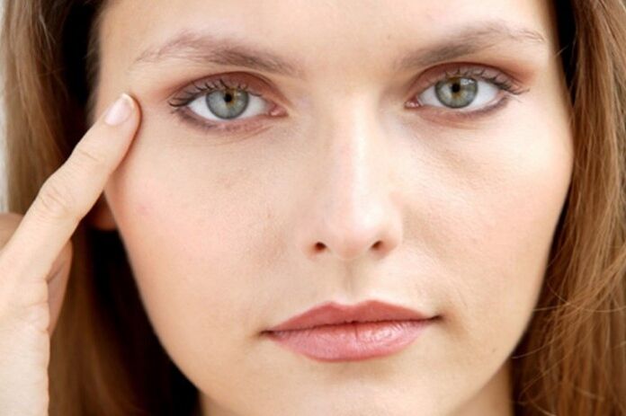 Pliez autour des yeux