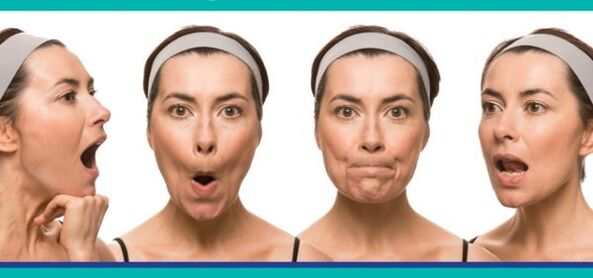 Gymnastique pour le visage