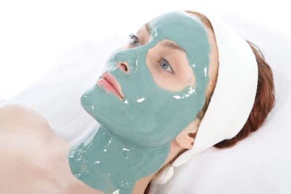 Masques à l'alginate